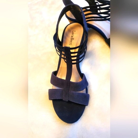 Navy Sandals Luca Ferri - Picture 2 of 6